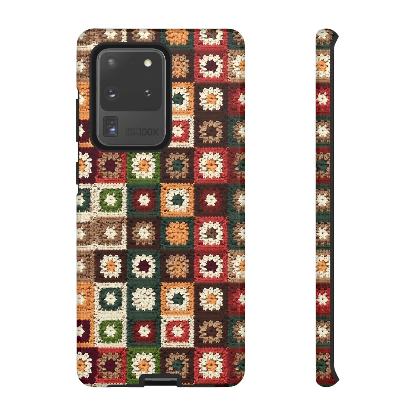 Granny Square Crochet Blanket Phone Case