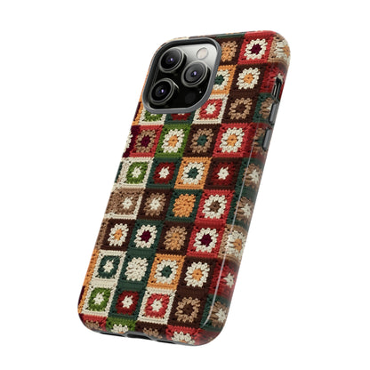 Granny Square Crochet Blanket Phone Case