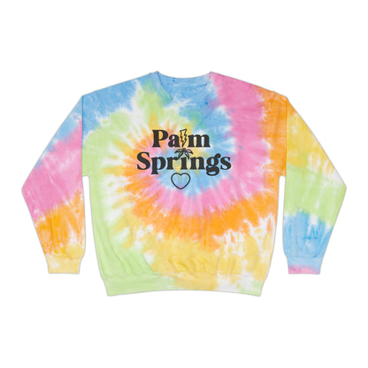 Tie Dye Palm Springs Sweatshirt