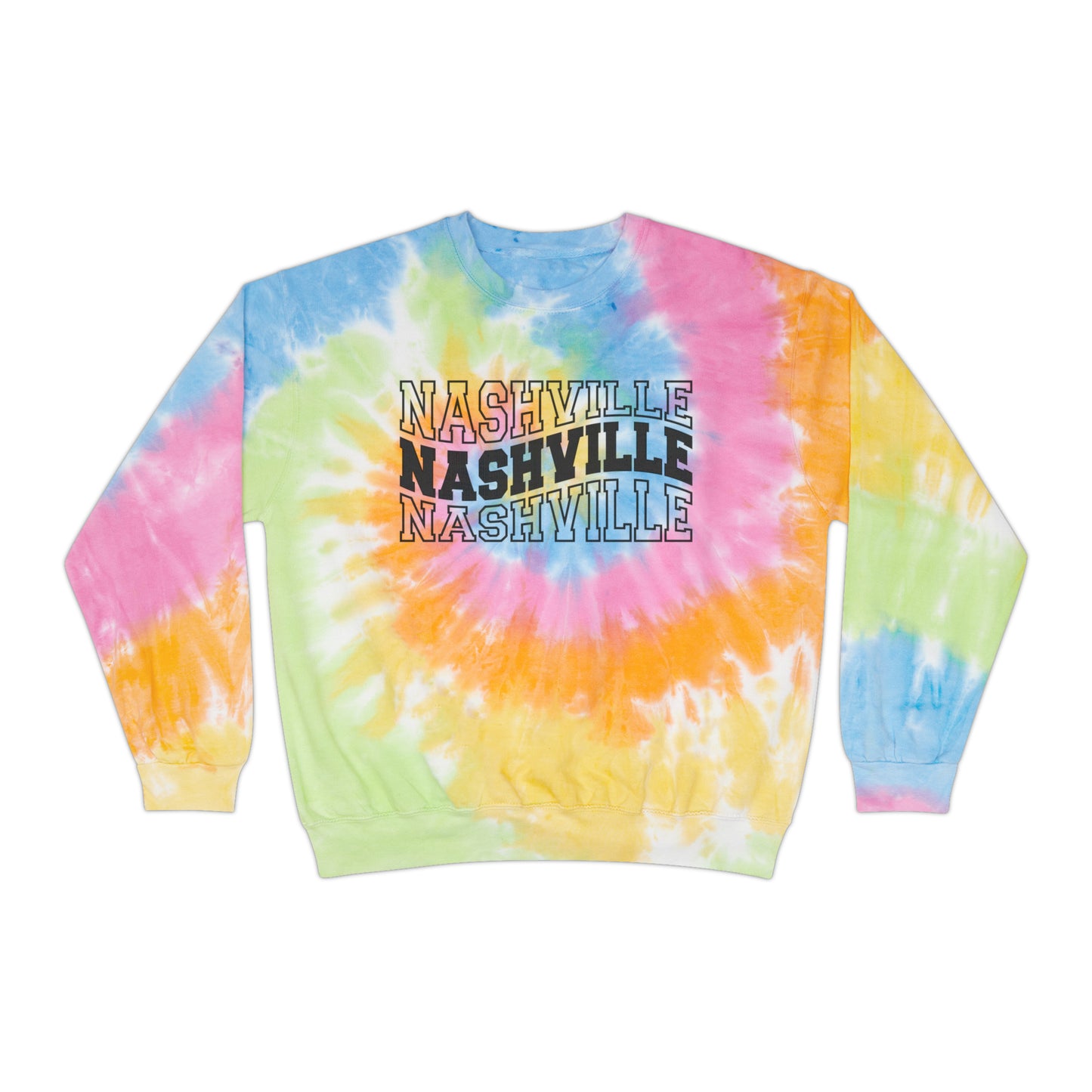 Tie Dye Nashville Sweatshirt