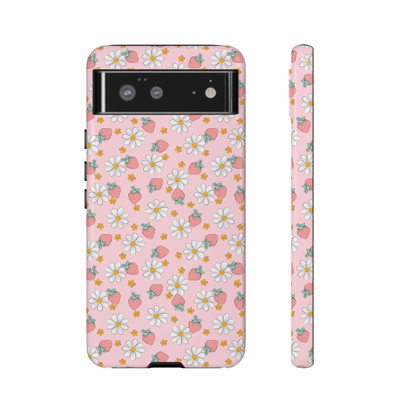 Strawberry Floral Phone Case