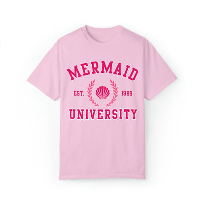 Comfort Colors Mermaid University Shirt