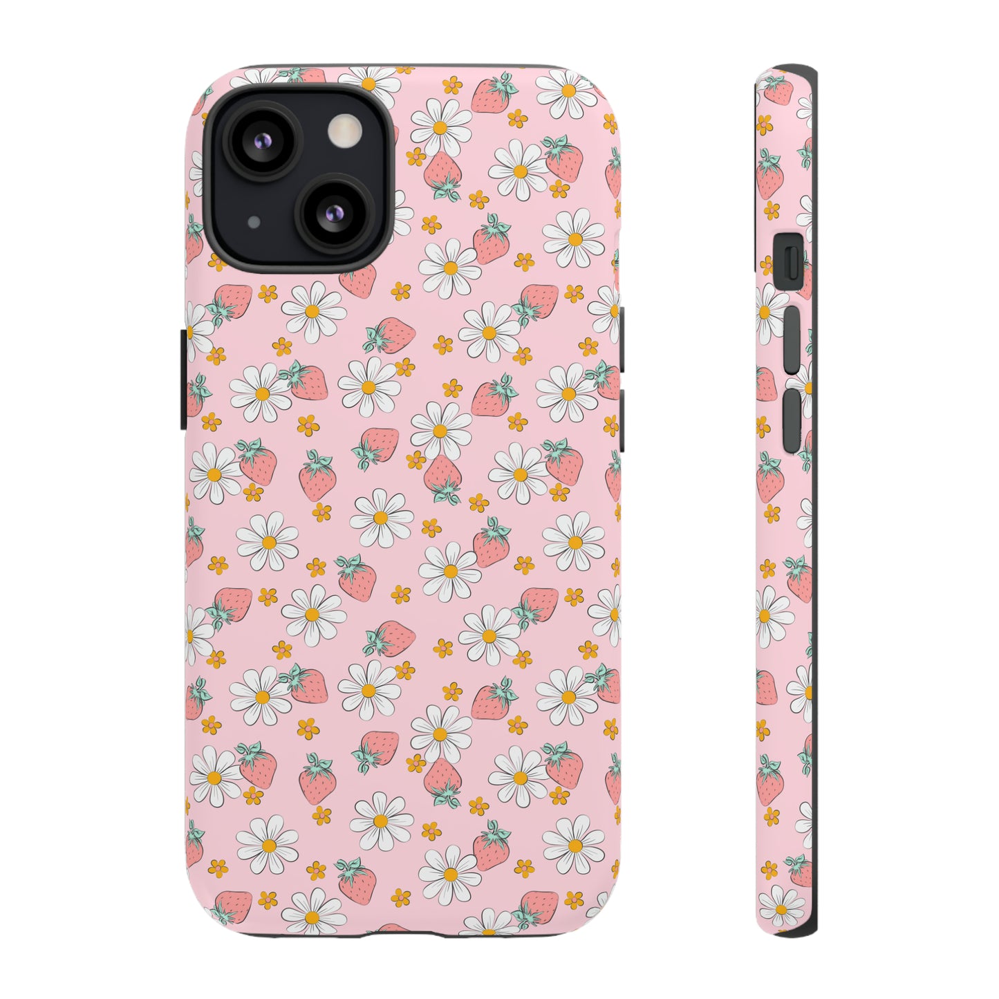 Strawberry Floral Phone Case