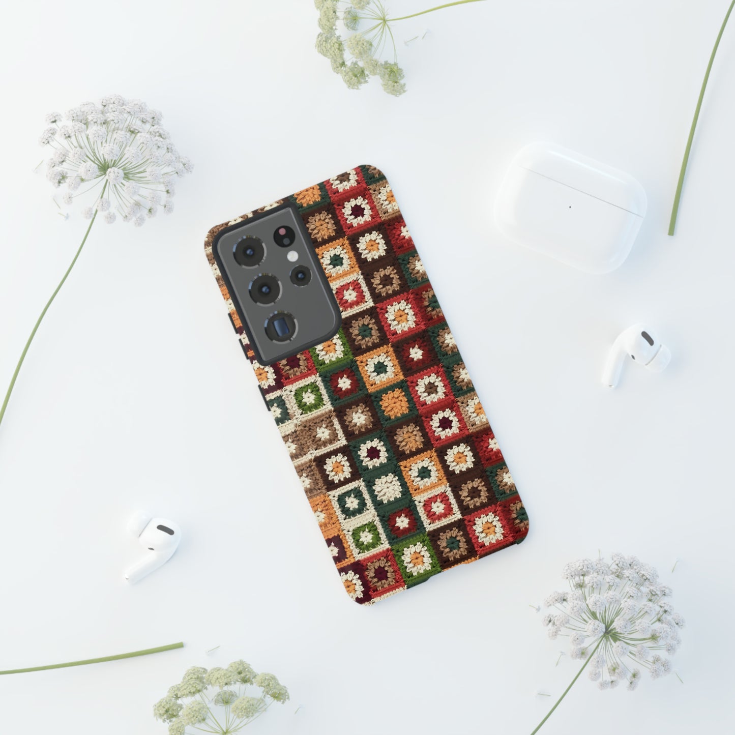 Granny Square Crochet Blanket Phone Case