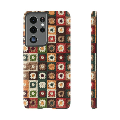 Granny Square Crochet Blanket Phone Case