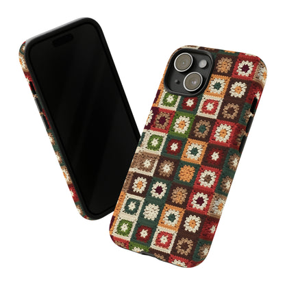 Granny Square Crochet Blanket Phone Case