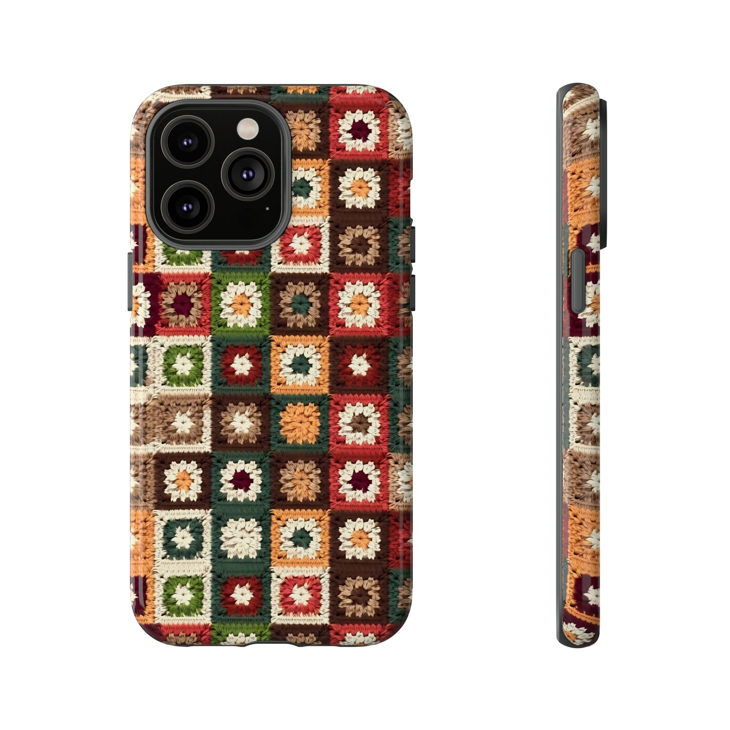 Granny Square Crochet Blanket Phone Case