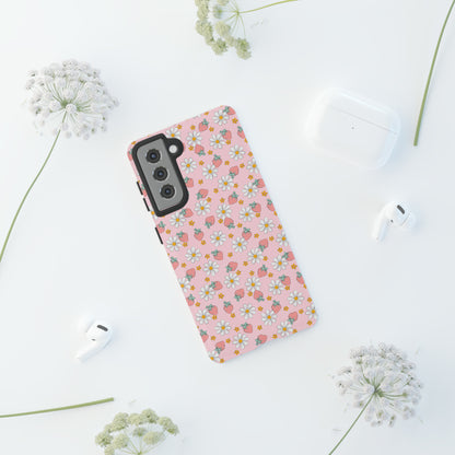 Strawberry Floral Phone Case