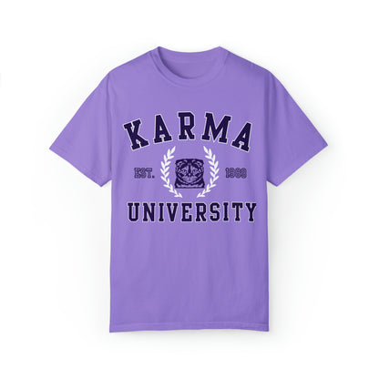 Comfort Colors Karma Cat University Shirt