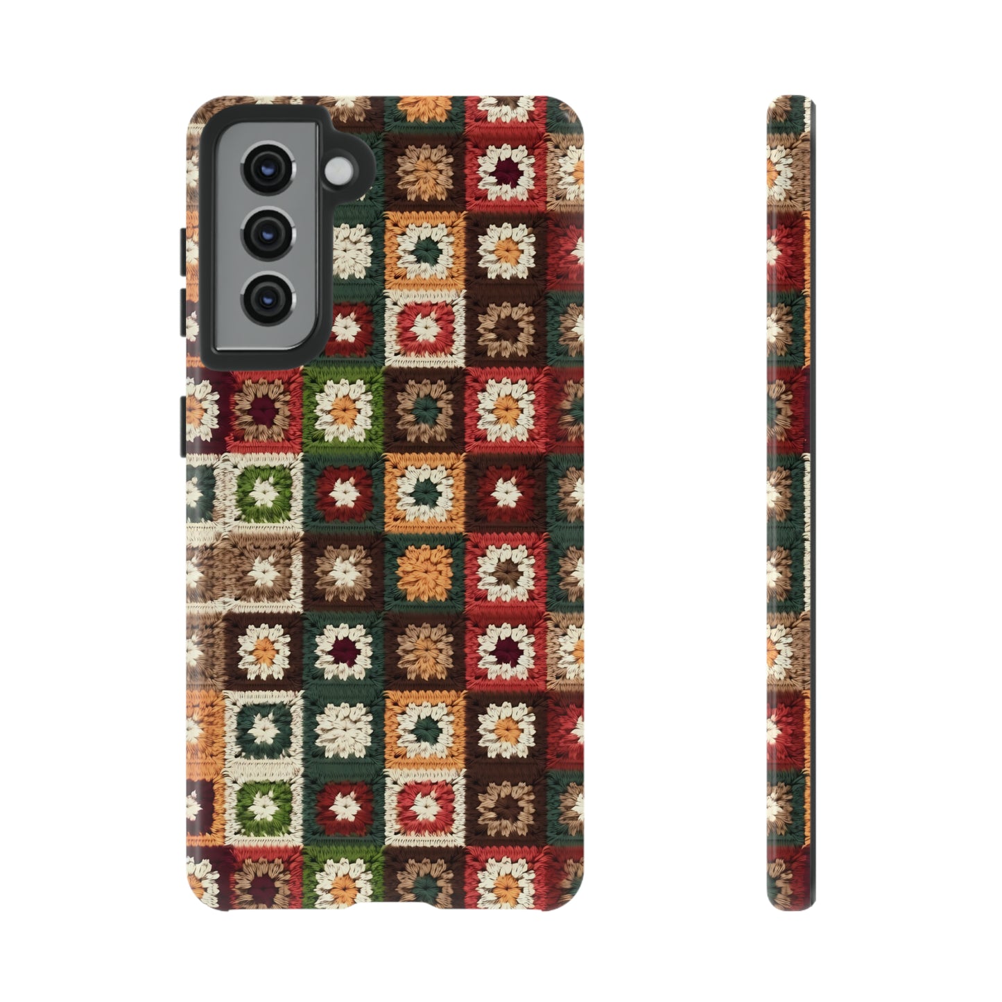 Granny Square Crochet Blanket Phone Case