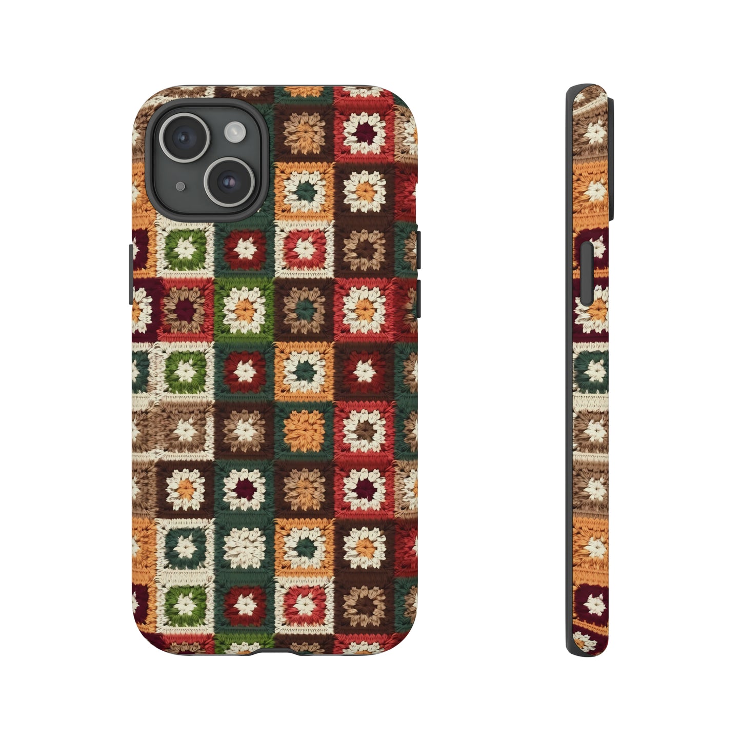 Granny Square Crochet Blanket Phone Case