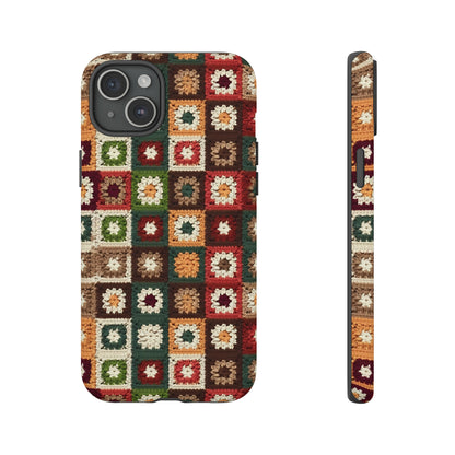 Granny Square Crochet Blanket Phone Case