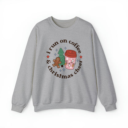 Retro Christmas Coffee and Cheer Sweatshirt