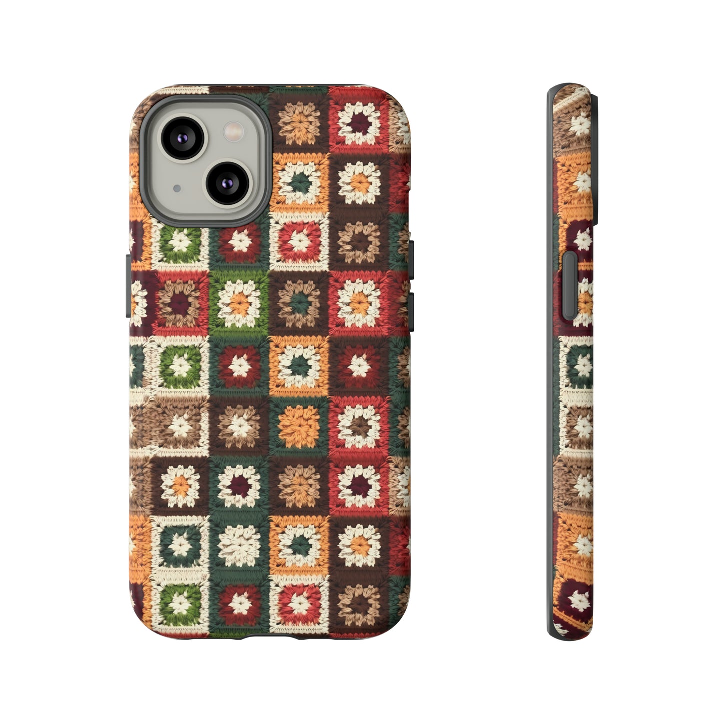 Granny Square Crochet Blanket Phone Case