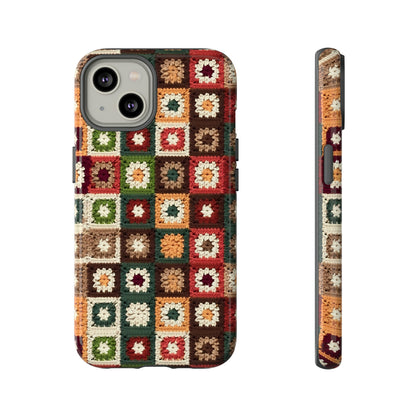 Granny Square Crochet Blanket Phone Case