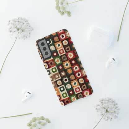 Granny Square Crochet Blanket Phone Case