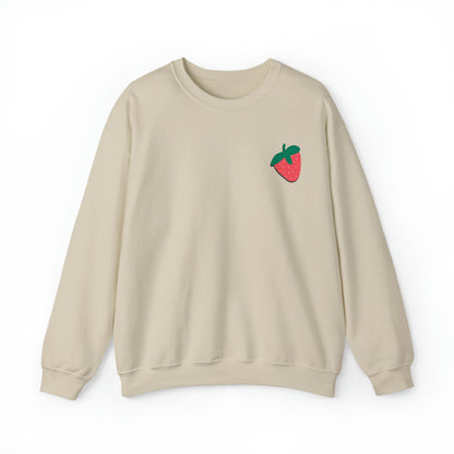 Tis So Sweet To Trust In Jesus Strawberry Christian Sweatshirt