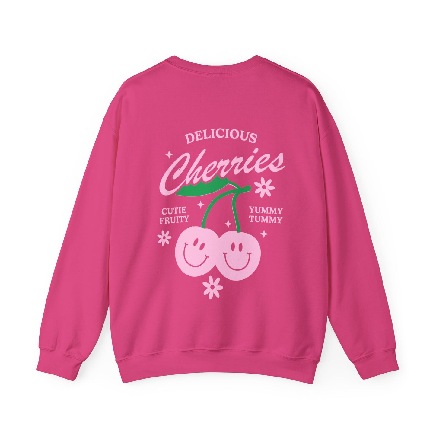 Hot Pink Cherries Sweatshirt