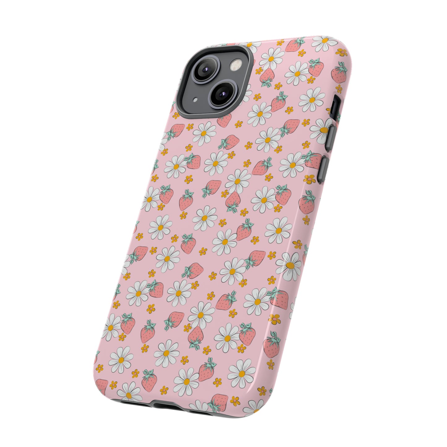 Strawberry Floral Phone Case