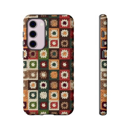 Granny Square Crochet Blanket Phone Case