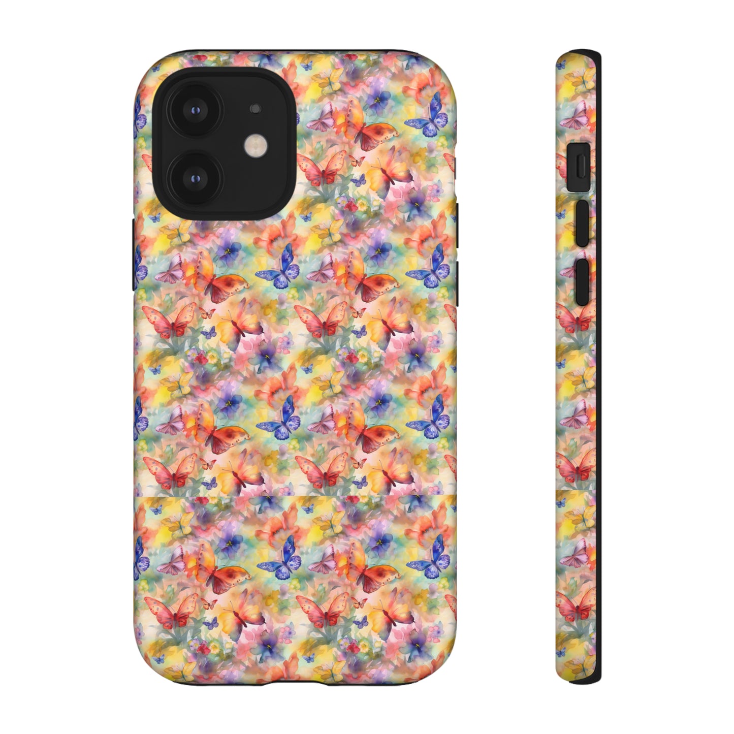 90s Rainbow Butterfly Kalediscope Phone Case