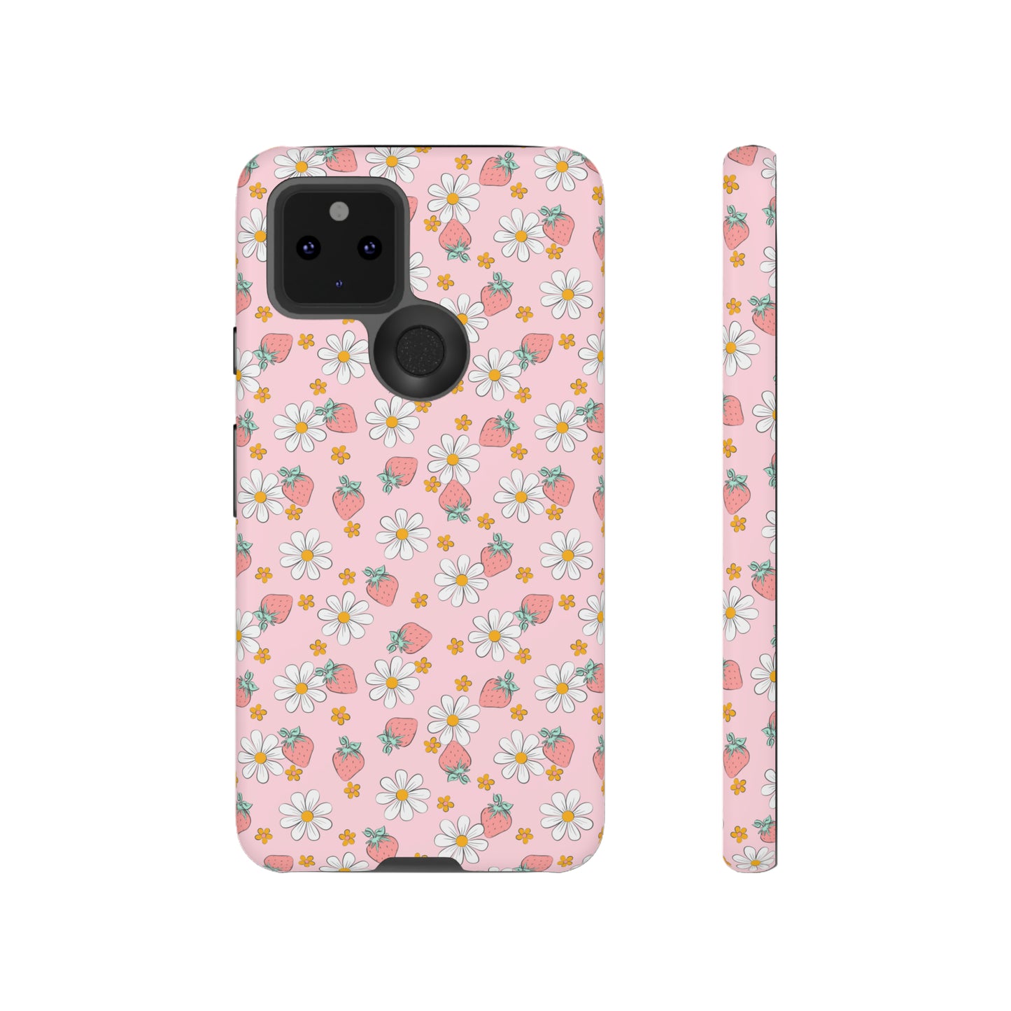 Strawberry Floral Phone Case