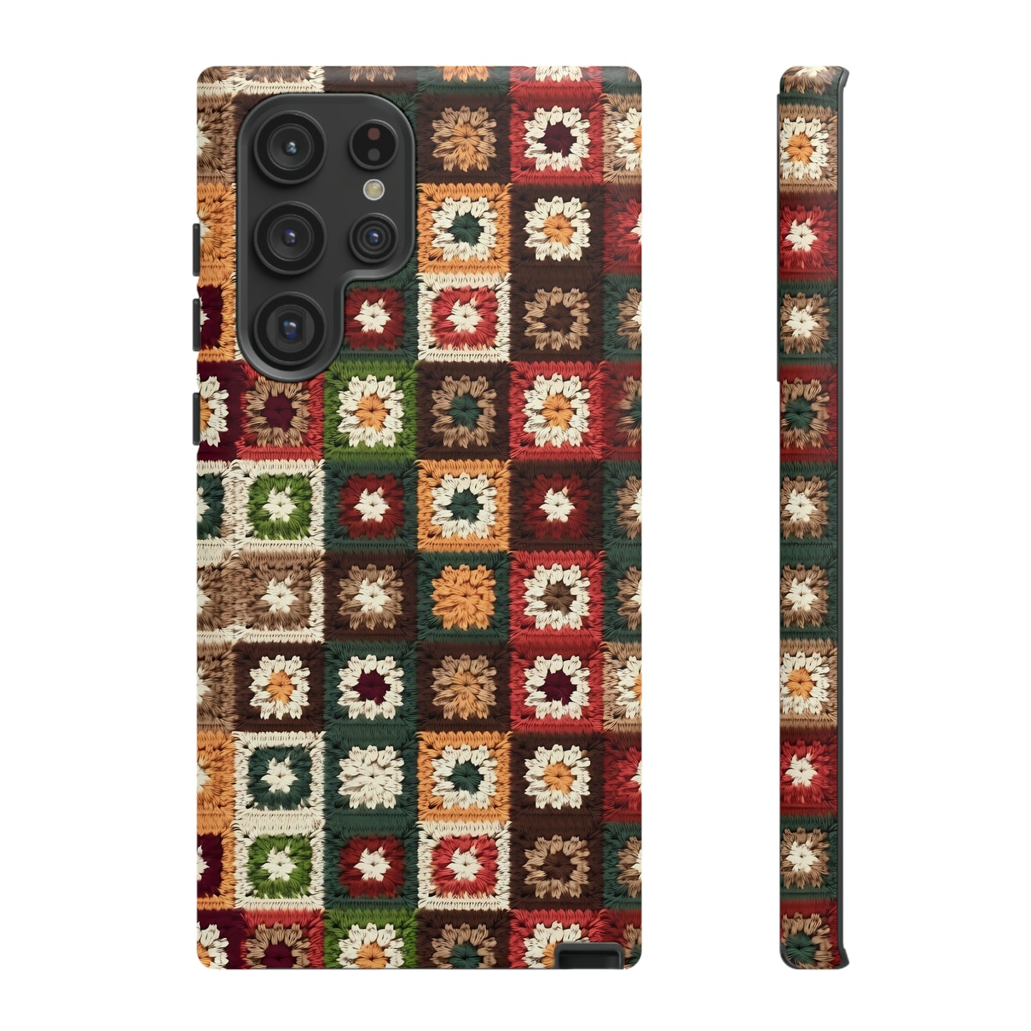 Granny Square Crochet Blanket Phone Case