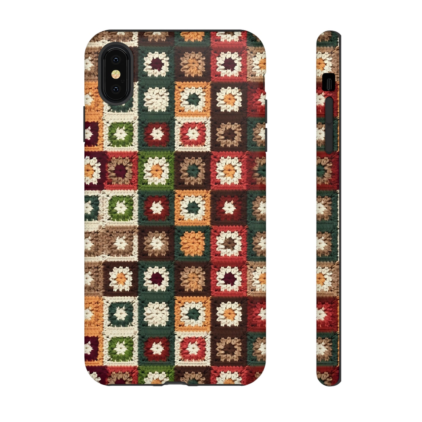 Granny Square Crochet Blanket Phone Case