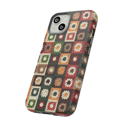 Granny Square Crochet Blanket Phone Case