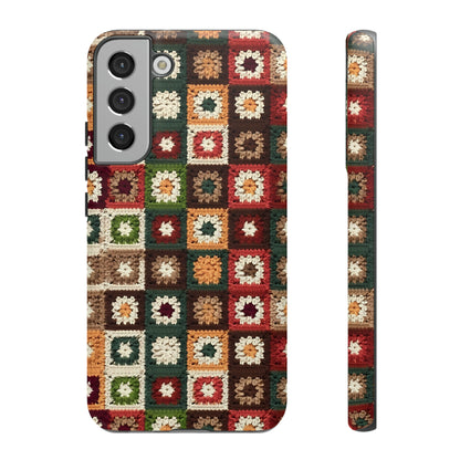 Granny Square Crochet Blanket Phone Case