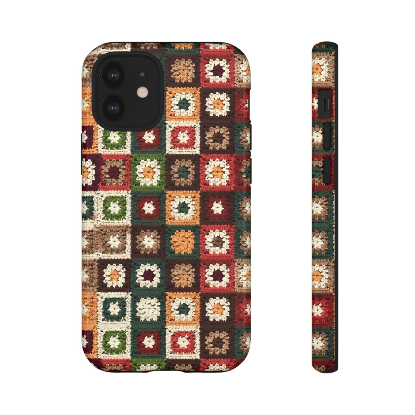 Granny Square Crochet Blanket Phone Case