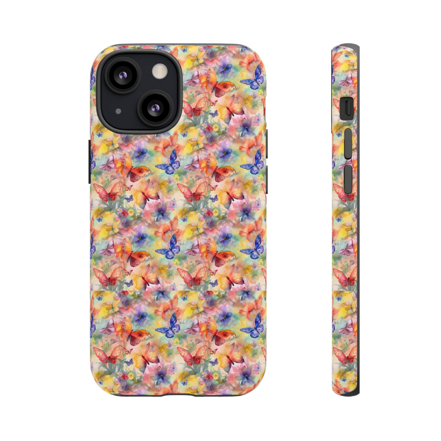 90s Rainbow Butterfly Kalediscope Phone Case