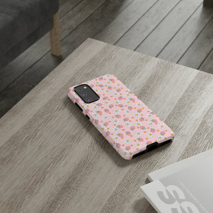 Strawberry Floral Phone Case