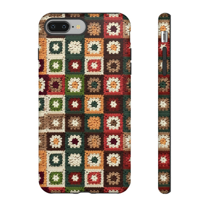 Granny Square Crochet Blanket Phone Case