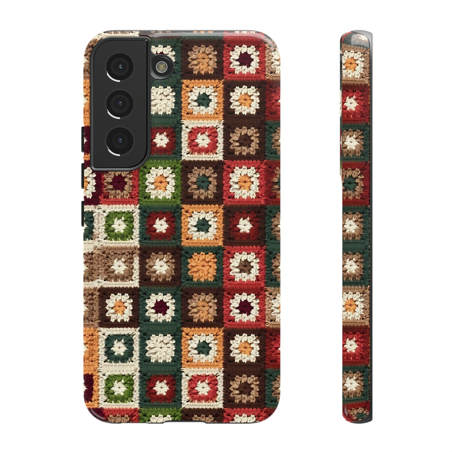 Granny Square Crochet Blanket Phone Case