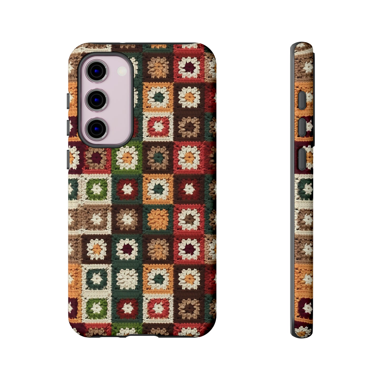 Granny Square Crochet Blanket Phone Case