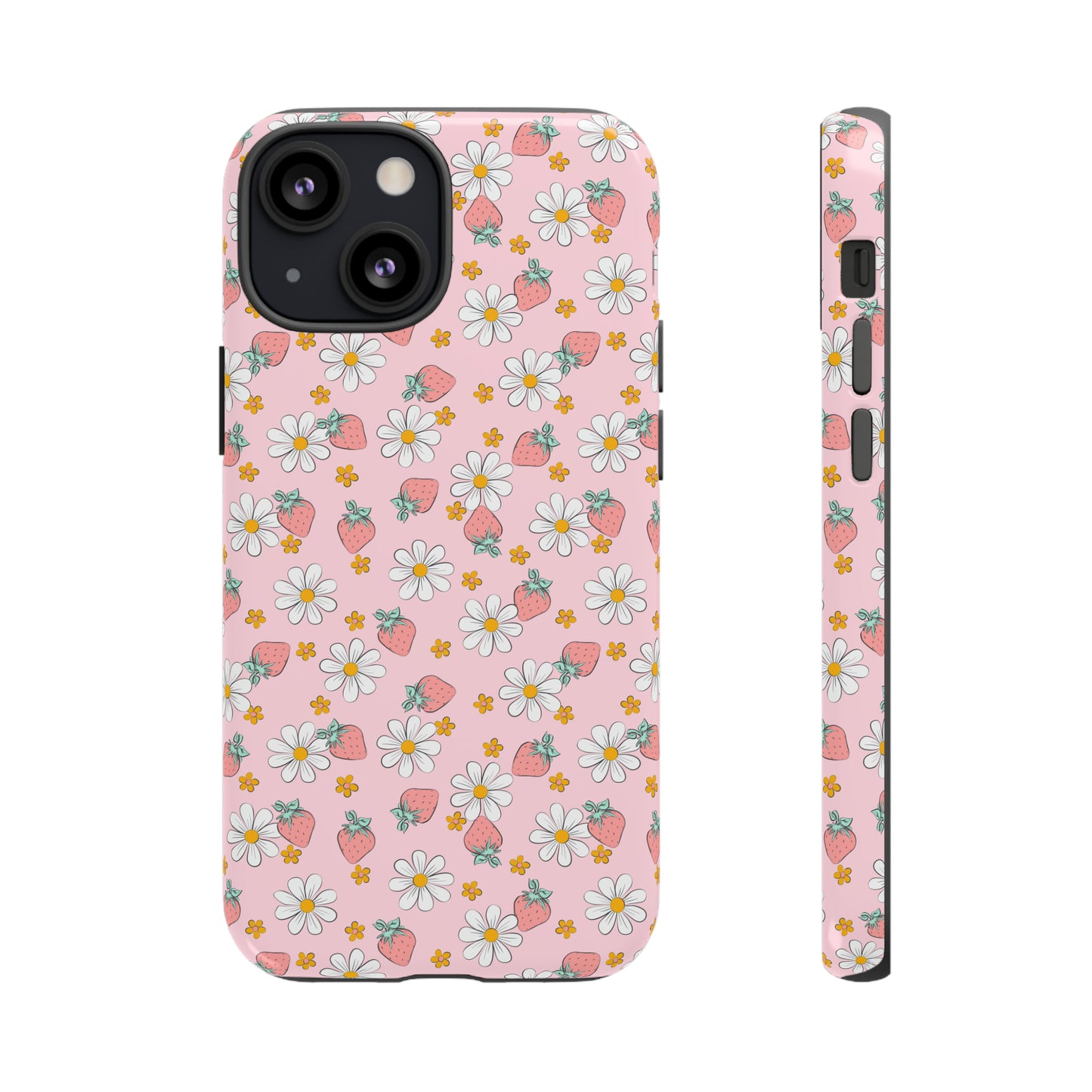 Strawberry Floral Phone Case