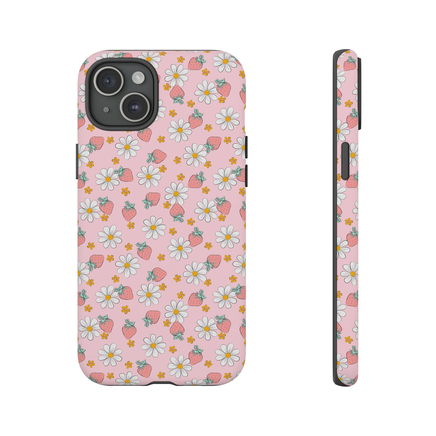 Strawberry Floral Phone Case