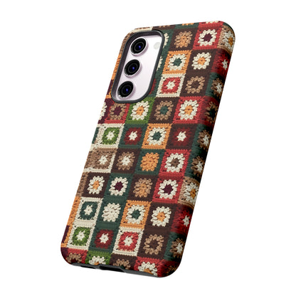 Granny Square Crochet Blanket Phone Case