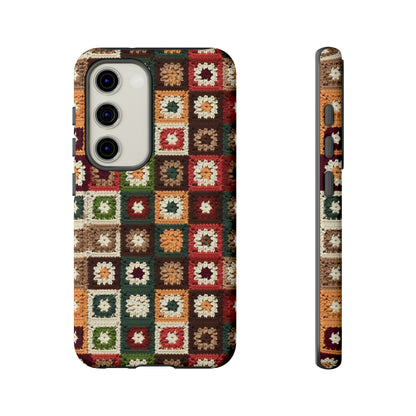 Granny Square Crochet Blanket Phone Case