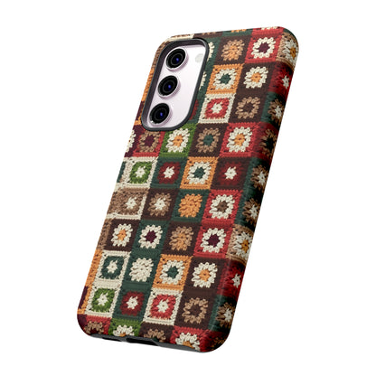 Granny Square Crochet Blanket Phone Case