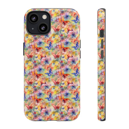 90s Rainbow Butterfly Kalediscope Phone Case