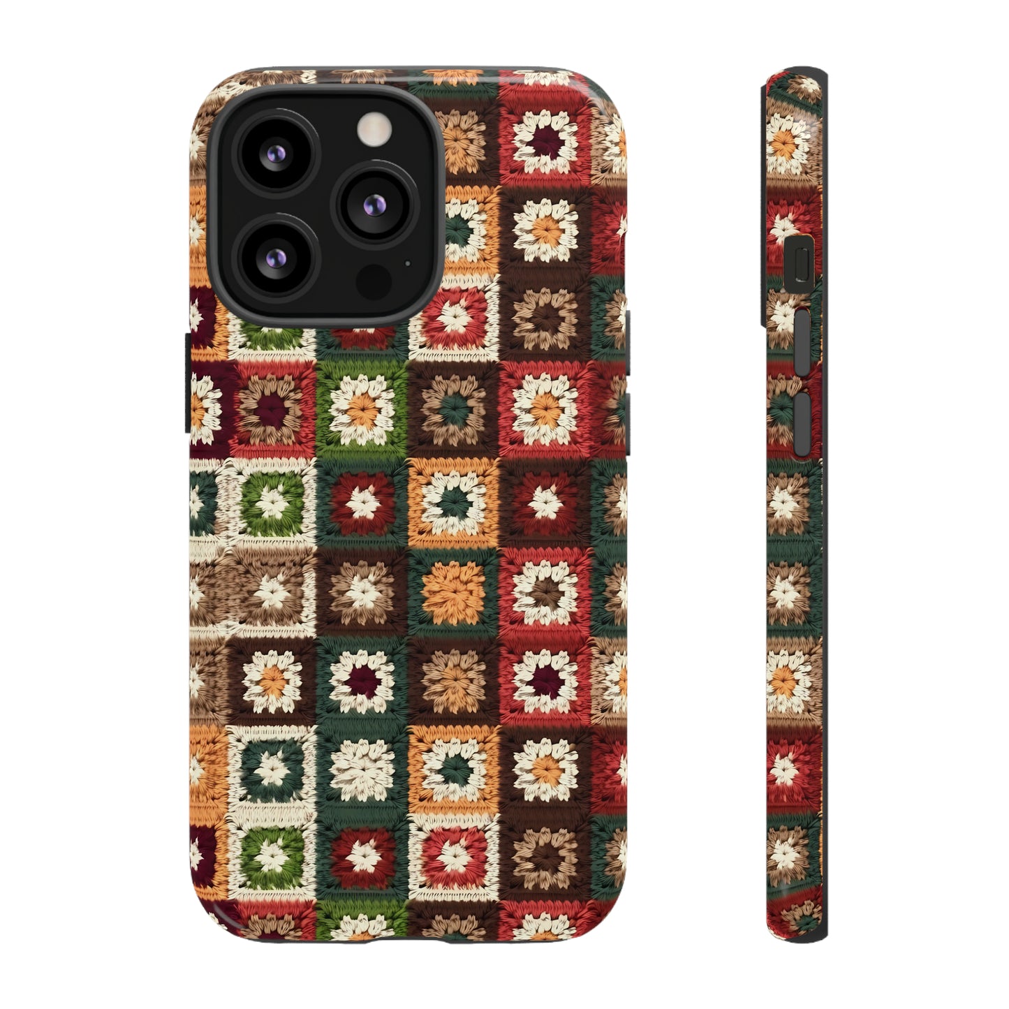 Granny Square Crochet Blanket Phone Case