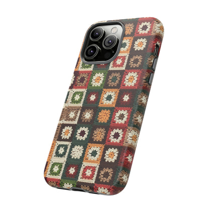 Granny Square Crochet Blanket Phone Case