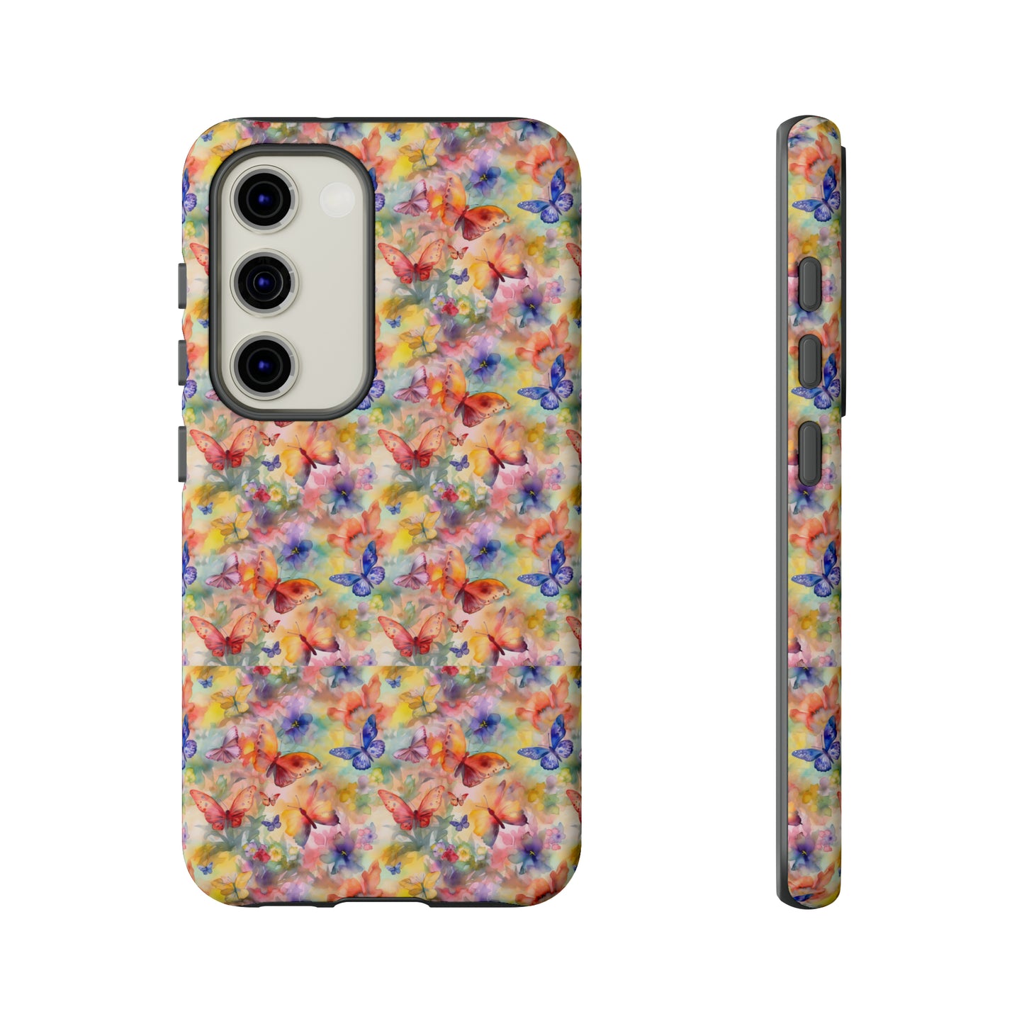 90s Rainbow Butterfly Kalediscope Phone Case