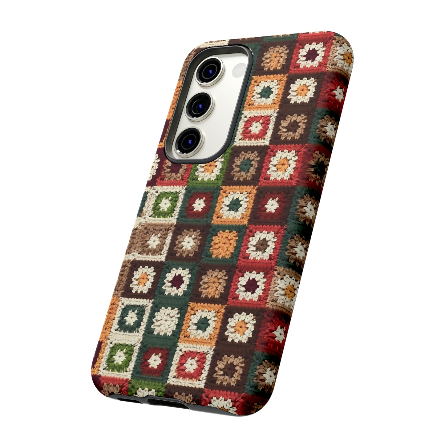 Granny Square Crochet Blanket Phone Case