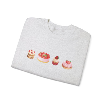 Strawberry Cake Coquette Aesthetic Sweatshirt