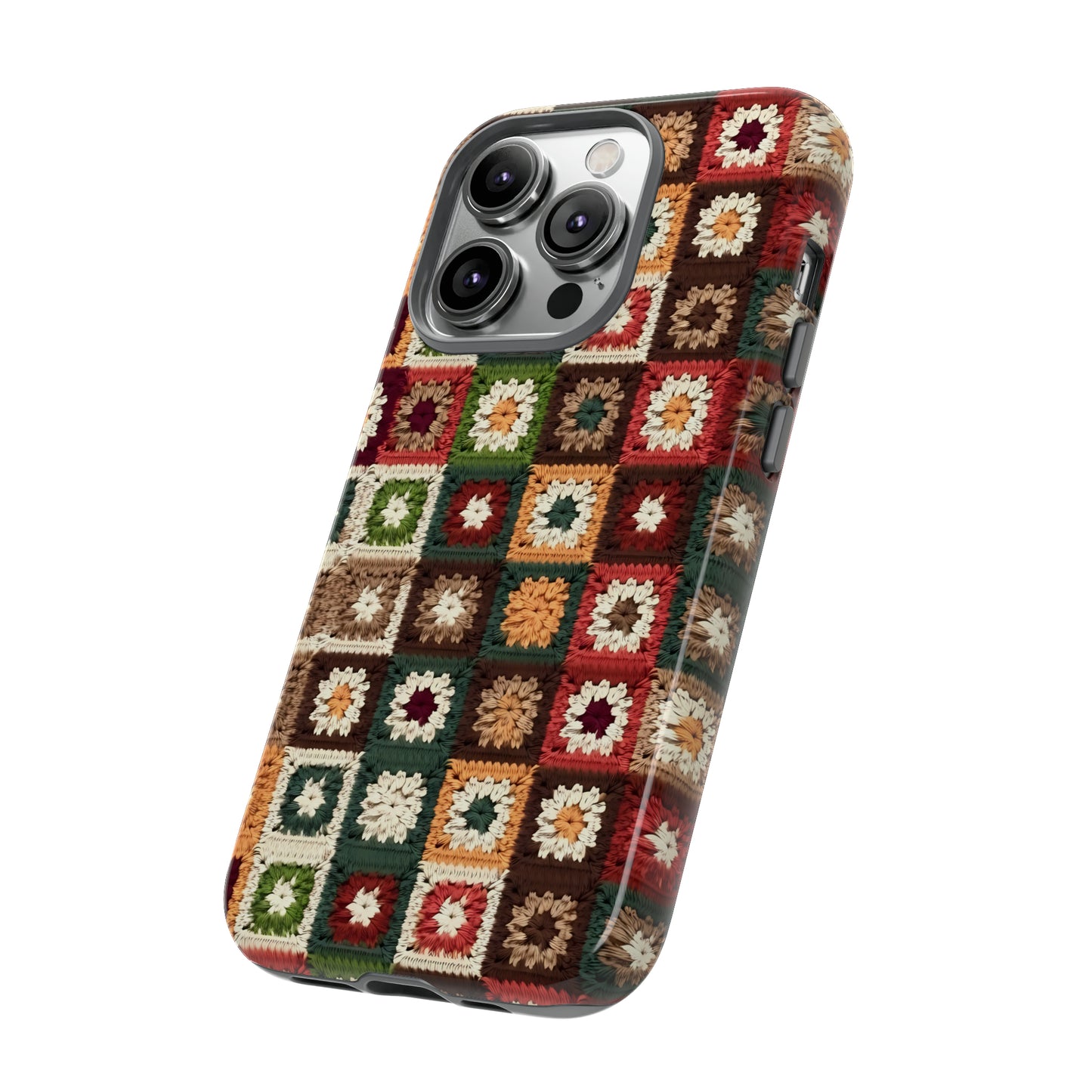 Granny Square Crochet Blanket Phone Case