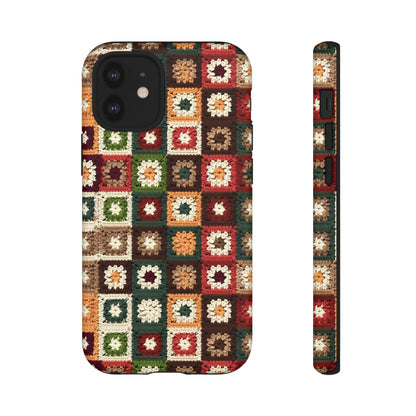 Granny Square Crochet Blanket Phone Case