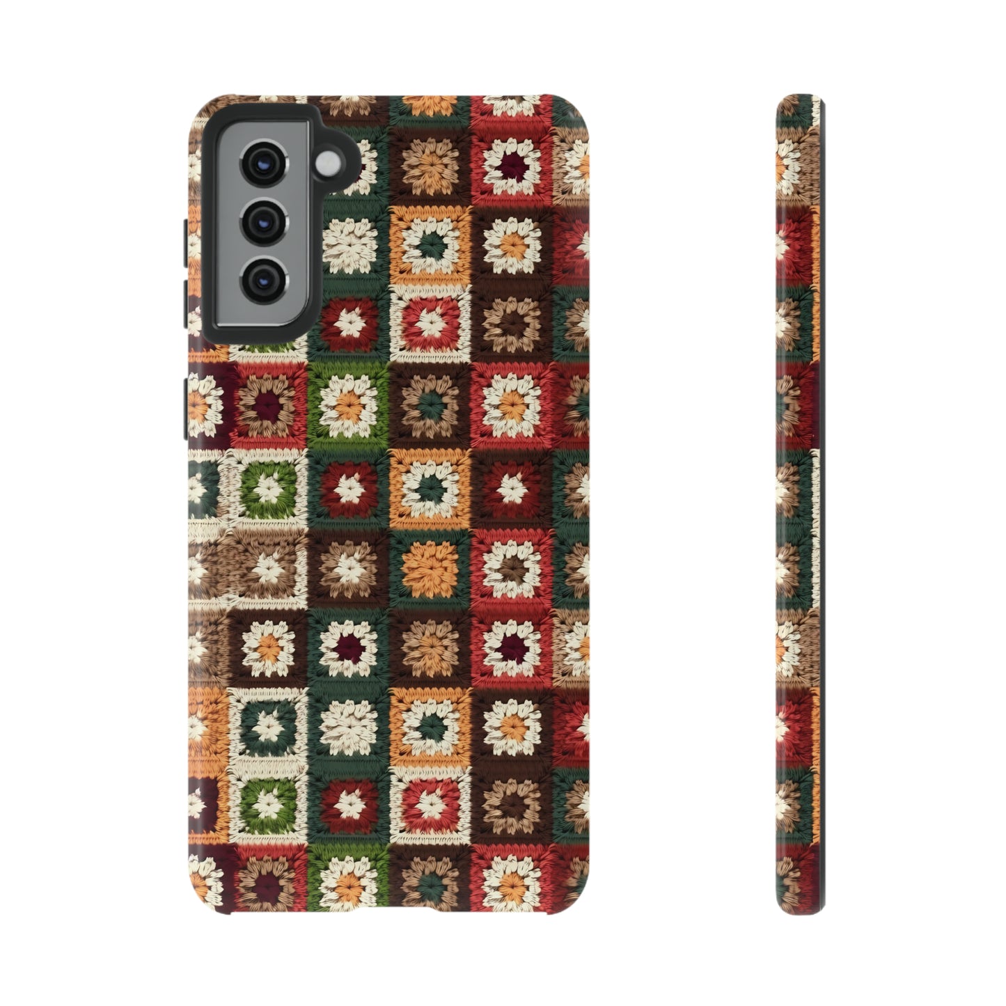 Granny Square Crochet Blanket Phone Case